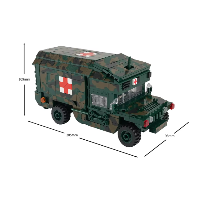 Véhicule ambulance M23003A [784 pièces]