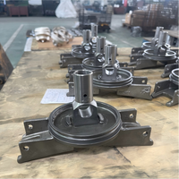 Support de plaquettes de frein haute précision en fonte ductile pour système de freinage de véhicule