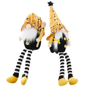 2021 Figurine de Vieil Homme Sans Visage à Longues Jambes, thème Festival des Abeilles Transfrontalier, Ornement Créatif Vieil Homme de la Forêt et Abeille - Product Image 5