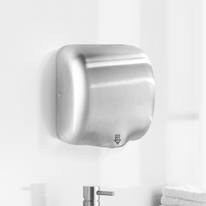 Sèche-mains électrique commercial à haute vitesse, sèche-mains automatique à jet rapide pour toilettes, hôtel - Product Image 5