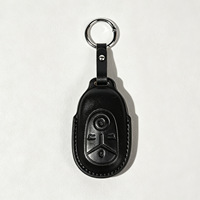 Housse de clé de voiture en cuir de luxe KUNASI pour les modèles Geely Geometry/Emgrand SUV avec protection contre les rayures