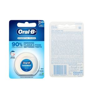 Hilo Dental Encerado Oral-B Essential, Palillos de Hilo Dental para una Limpieza Suave de las Encías, Venta al por Mayor, Proveedor de Cuidado Bucal - Product Image 1