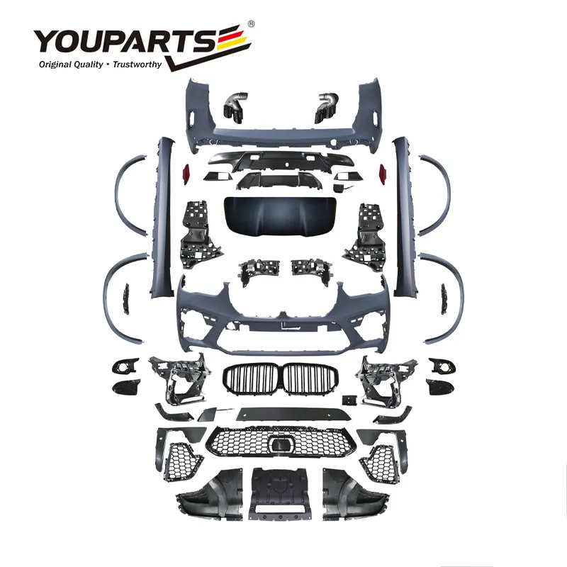 Youparts BodyKit xe Facelift bộ phận cơ thể bộ X5 G05 x5m bộ cơ thể cho BMW X5 G05 x5m 2018 +