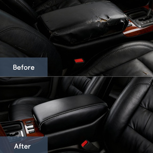 Lexus Center <b>Console</b> Armrest Cover <b>Black</b> Microfiber Leather Storage Box For GS300 GS400 GS430 1999-2005 - Product Image 1
