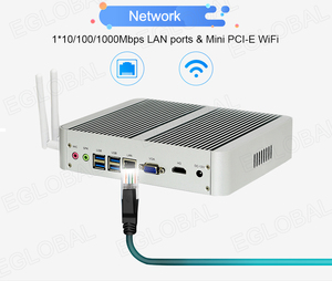 Mini <span class=keywords><strong>PC</strong></span> industrial sin ventilador Win11 con pantalla dual 1RJ45 LAN, ordenador de escritorio de 12. ª generación, Intel Core, Mini <span class=keywords><strong>PC</strong></span> de 32GB, D5, 1RJ45 - Product Image 5