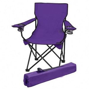 China Manufacturer Custom Logo Oxford Material Steel Frame Camping Chair with Carry Bag <b>Folding</b> Chair for Hiking - Product Image 2