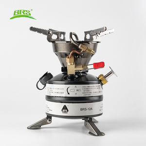 Réchaud à essence portable en acier inoxydable et cuivre <span class=keywords><strong>pour</strong></span> la cuisine en plein air et le camping, directement de l'usine BRS - Product Image 1