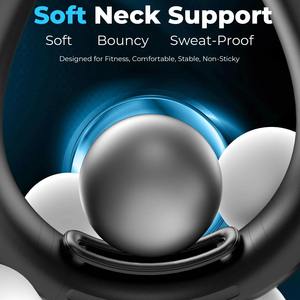 Nuevo Ventilador de Cuello Portátil, 4 Ventiladores de Cuello sin Aspas Turbo, 4000mAh, Recargable por USB, 360° Ventilador de Refrigeración de 3 Velocidades con Pantalla LED - Product Image 3