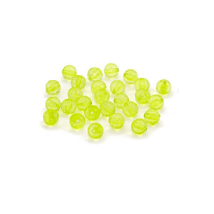 Perline Rotonde Sfaccettate Gialle Ilan da 10mm, 15g per Creazione di Gioielli - Product Image 2