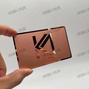 บัตรของขวัญสแตนเลสแบบทองเหลือง ราคาดีที่สุด 0.8 มม. - Product Image 5