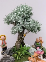 Pas cher Artificielle Olive Plante Verte Bonsaï Arbre Grand Paysage Arbre Intérieur Extérieur Restaurant Hôtel Centre Commercial Décor