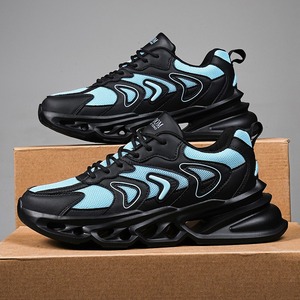 Calzado deportivo informal para hombre, personalizado al por mayor, con plantillas cómodas, diseño transpirable, talla grande 44, apto para todas las estaciones. - Product Image 2