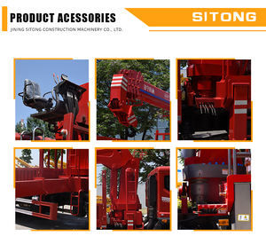 رافعة محمولة على شاحنة 10 طن 12 طن 25 طن 5 طن شاحنة رافعة مع ذراع هيدروليكية للبيع JMC Isuzu 7 طن - Product Image 6