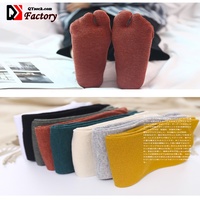 Tongs à bout fendu pour hommes, couleur unie, sur mesure, chaussettes Ninja