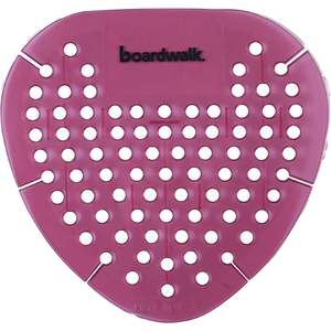 Protectores de Urinario Ecológicos Boardwalk Gem con Aroma a Manzana Especiada, Rojos, 12 por Caja - Desechables para Uso en Baños - Product Image 5