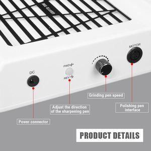 เครื่องเก็บฝุ่นสำหรับเล็บที่แข็งแรง20131 AT-NM-016สำหรับร้านทำเล็บ - Product Image 3