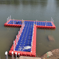 Bloques de Pontón Flotante de HDPE de Fábrica, Plataforma Flotante Modular para Uso Marino