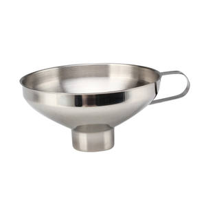 Food Grade Stainless Steel Wide Mouth Funnel with Handle for Mason Jars Large Caliber Jam <b>Pickle</b> <b>Packing</b> Funnel Kitchen Gadgets - Product Image 1