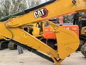 Excavadora de cadenas Caterpillar 320GX usada en buen estado, con componentes principales como motor, bomba y otros. - Product Image 6