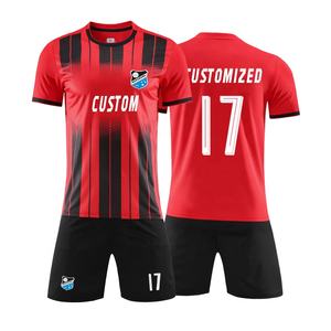 Seragam Sepak Bola Grosir Biru Dongker Kustom Seragam Sepak Bola Anak Laki-Laki Seragam Sepak Bola Pink - Product Image 2