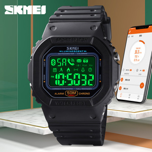 Skmei Sport Watch 50M Water Resistant Digital Smart Watch With Pedometer And Bluetooth For Men - Product Image 1