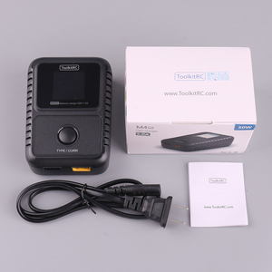 เครื่องชาร์จแบตเตอรี่ ToolkitRc M450 50W พร้อมหน้าจอสีสันสดใส ขนาดกะทัดรัด รองรับแบตเตอรี่ LiHv LiFe 1~4S สำหรับเครื่องบินบังคับวิทยุ รถยนต์บังคับวิทยุ และของเล่นบังคับวิทยุ - Product Image 4