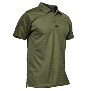 Polo homme personnalisé DFP901 à manches courtes avec passant pour lunettes et poche tactique supérieure gauche CN GUA - Product Image 4