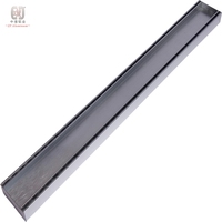 Grille de drain de piscine carrée en PVC renforcé d'aluminium robuste ZP, pour drain de sol et tranchée en aluminium