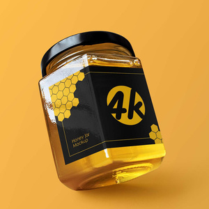 Étiquettes personnalisées en vinyle imperméable à forte adhérence pour pots de condiments, confitures, sauces, miel, aliments, rouleaux d'étiquettes pour emballages et conteneurs - Product Image 1