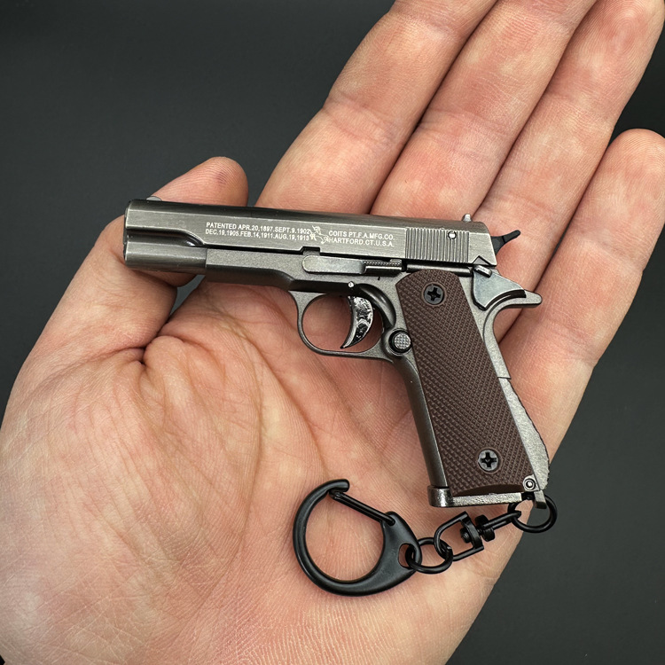 marked 1:3 1911 grey  with 5 bullets (shell ejection)