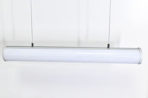 PERFECT Non-waterproof High Quality Round D30 40 60 Suspending 6063-<b>T5</b> Anodized Silver 360 Degree <b>Lighting</b> LED Aluminium Profile - Product Image 5