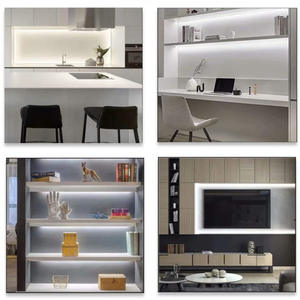 New <strong>LED</strong> Linkable White Flexible Tape Under Cabinet <strong>Led</strong> Light Kit <strong>4</strong>-Strip Pack SMD2835 UK Plug - Product Image 3