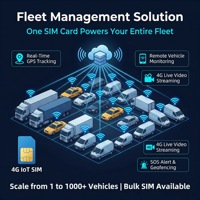 Carte SIM 4G mondiale pour traceur GPS PC, 30 Mo de données mensuelles, couverture dans plus de 190 pays, abonnement annuel à faible coût, compatible avec les appareils IoT
