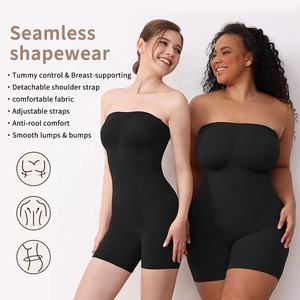 Vendita Diretta dalla Fabbrica: Body Modellante Senza Cuciture con Chiusure Regolabili sulle Spalle, Shapewear ad Alta Compressione per Donne - Product Image 3