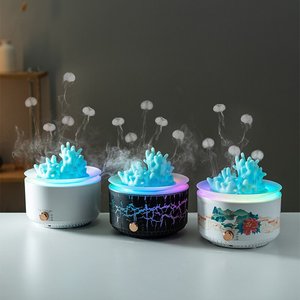 Diffuseur d'arômes 360 ml, 2 modes de pulvérisation, lumière LED à 7 couleurs dégradées, humidificateur à brume froide, machine d'aromathérapie de bureau - Product Image 3