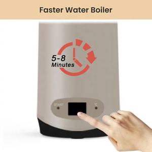 Botella de agua eléctrica portátil de nuevo diseño de 350ML, calentador multiusos, hervidor de viaje con apagado automático - Product Image 2