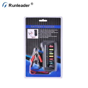 Runleader 12 V Auto Digitale Batterij Load <span class=keywords><strong>Tester</strong></span> 6 <span class=keywords><strong>LED</strong></span> Dynamo Motorfiets Voertuig <span class=keywords><strong>Display</strong></span> - Product Image 5