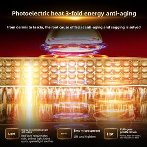 Herramienta de Belleza Facial Multifunción con Terapia Térmica para el Rejuvenecimiento de la Piel y el Cuidado de Arrugas - Product Image 3