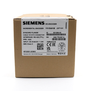 ตัวเข้ารหัสแบบเพิ่มค่าค่าทีละหนึ่ง Siemens รุ่น 6FX2001-2CB02 พร้อมหน้าแปลน Synchro ช่องต่อ Rs 422 Ttl ผลิตในเยอรมนี - Product Image 1