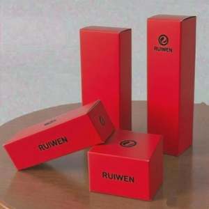 High-End Perfume Recyclable Paperboard Folder Customized Essential Oil Cosmetics Color <b>Gift</b> <b>Box</b> Double Insert Earphone <b>Box</b> - Product Image 4