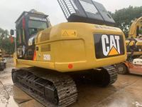 Excavatrice CAT329D d'occasion, petite machine de terrassement, pompe hydraulique à chenilles, boîte de vitesses, moteur à faible nombre d'heures, en vente