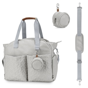 Borsa per <span class=keywords><strong>pannolini</strong></span> alla moda di grande capacità borsa per bambini per <span class=keywords><strong>adulti</strong></span> con tracolla portatile per la mamma - Product Image 1