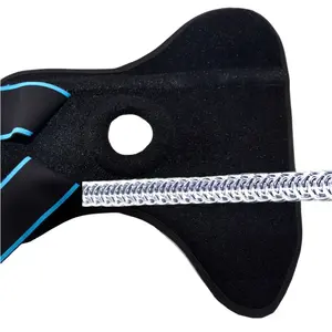 ข้อเข่าสุนัขข้อ3D ACL รั้งสัตว์เลี้ยงสำหรับสุนัขแขนเสื้อนีโอพรีนเปิดปกมีบานพับป้องกันขาหลัง3ชิ้น - Product Image 4