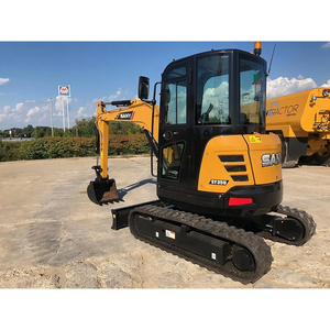 Miniexcavadora SY35U con Sistema Hidráulico de Detección de Carga para Reparación de Caminos y Aceras - Product Image 2