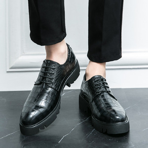 Chaussures plates Oxford imperméables de haute qualité pour hommes, idéales pour le bureau et la carrière - Product Image 6