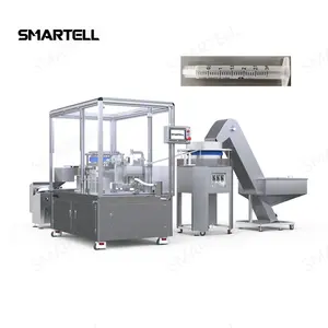 Impressora automática de rolo com barril de seringa descartável