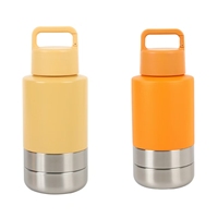 Bouteille d'eau isotherme en acier inoxydable de 34 oz - Conception 3-en-1, sans BPA, logo personnalisable