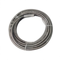 VALLOK Vente en gros directe usine Tuyau flexible en acier inoxydable poli de 1/8 à 1 3 pouces avec raccord à bride basse et haute pression