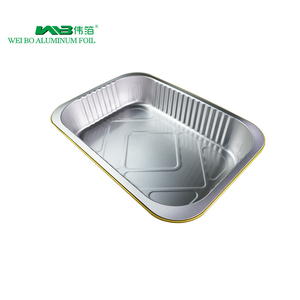ถาดเค้กอะลูมิเนียมทรงสี่เหลี่ยม WB Wholesale <span class=keywords><strong>WEIBO</strong></span> WB-278-2200 เกรดอาหาร ความจุ 2200 มล. ภาชนะฟอยล์แบบใช้แล้วทิ้ง หนา 0.15 มม. ผลิตตามสั่ง - Product Image 2