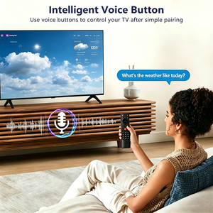 BOXPUT BPR3S Plus 2.4G BT Dual Mode Remote Air Mouse Voice IR Isolation Android TV Box <strong>PC</strong> IR Learning 10m <strong>Control</strong> <strong>4</strong>-Button OEM - Product Image 3